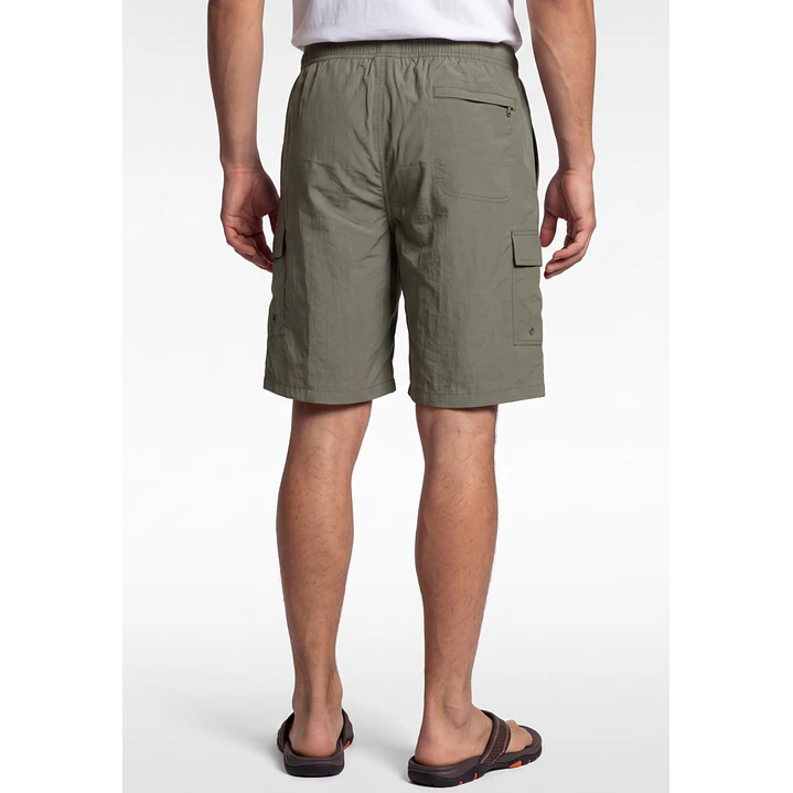 Bermuda Hibrido Cargo Hombre Verde 3