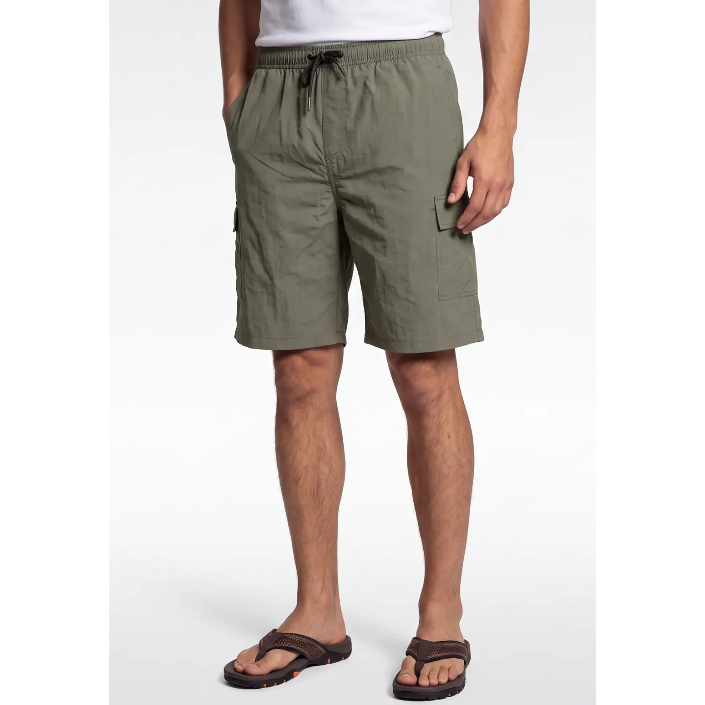 Bermuda Hibrido Cargo Hombre Verde 1