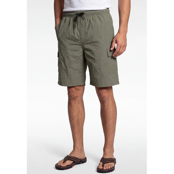 Bermuda Hibrido Cargo Hombre Verde 1