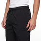 Bermuda Hibrido Cargo Hombre Negro - Miniatura 4