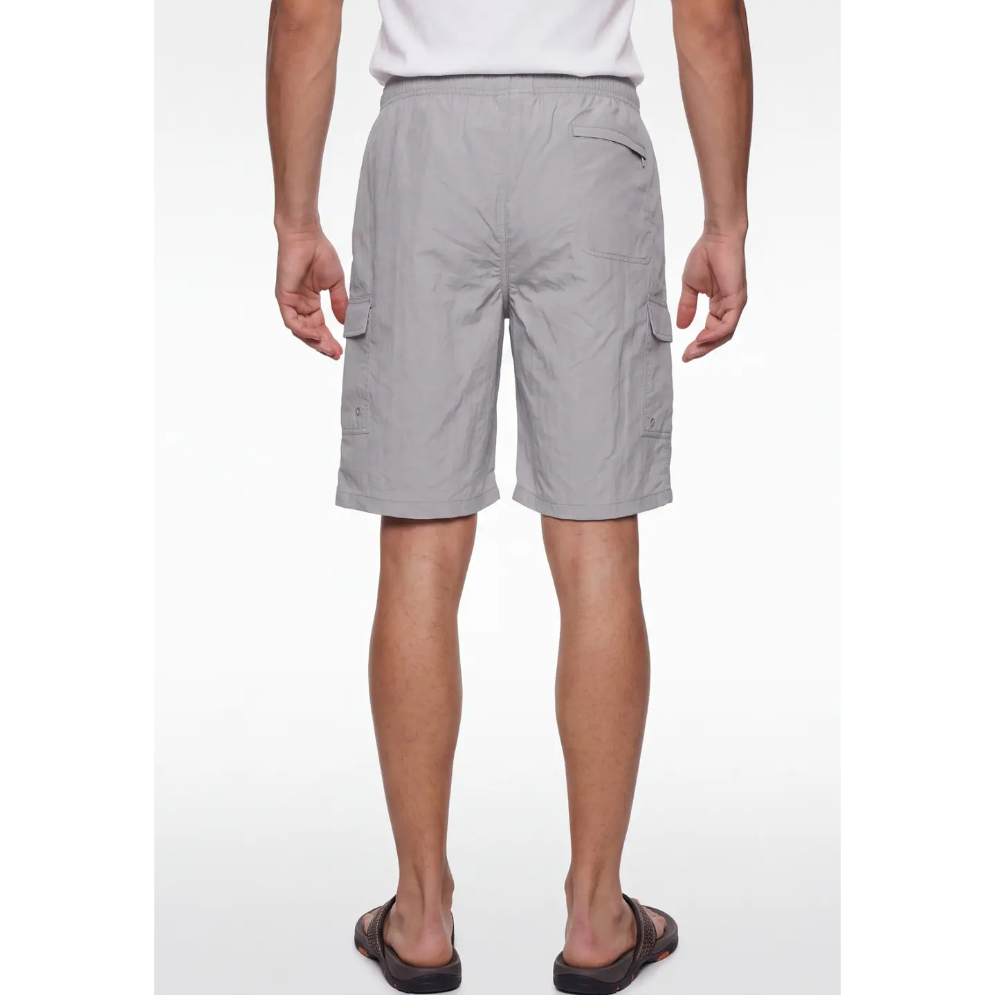 Bermuda Hibrido Cargo Hombre Gris 2