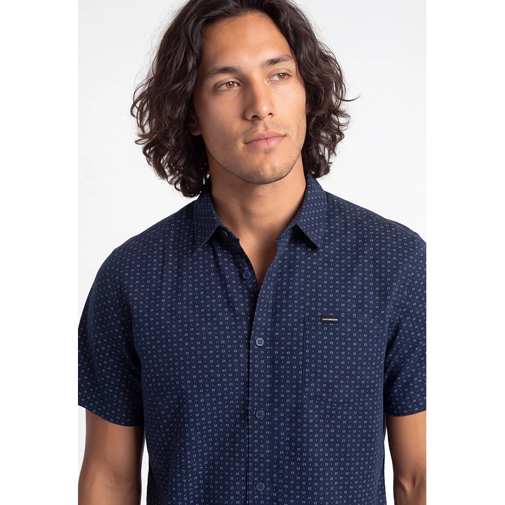Camisa Hombre Azul 4