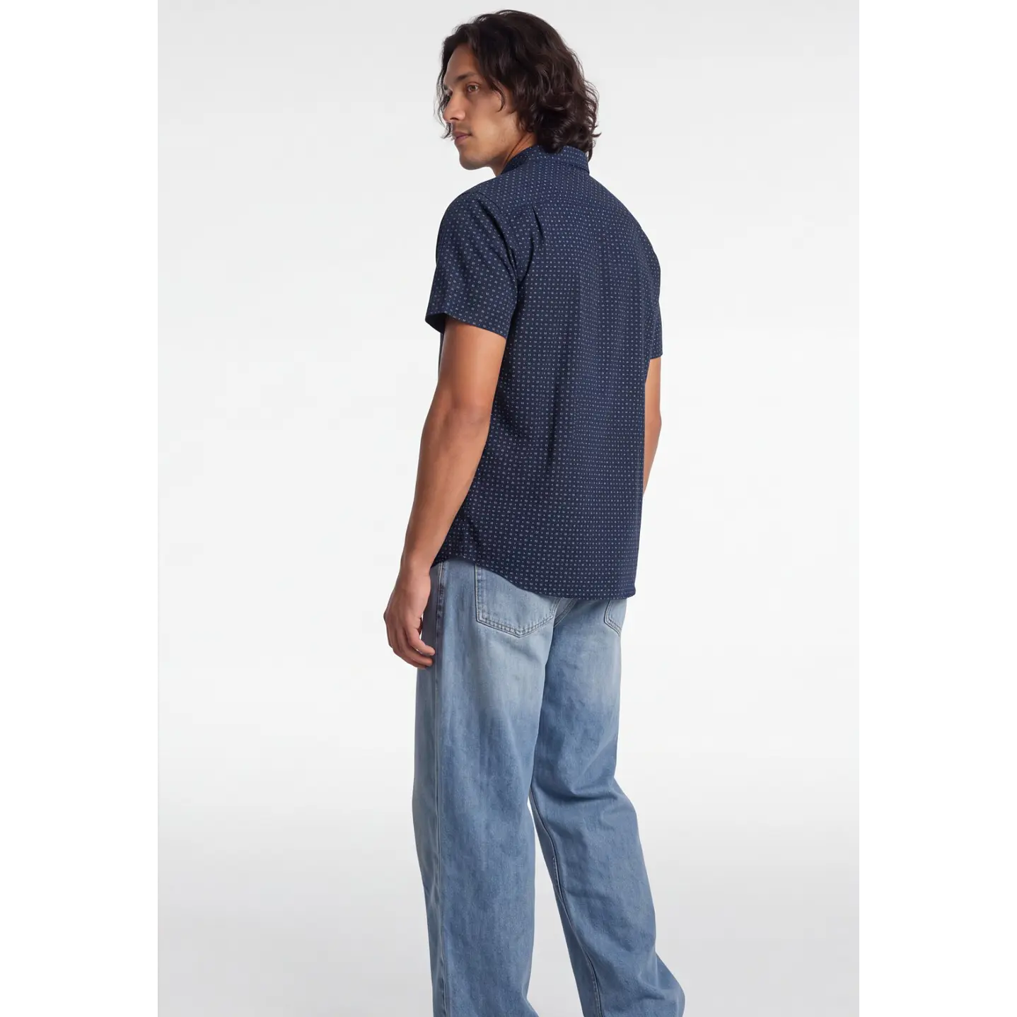 Camisa Hombre Azul 2