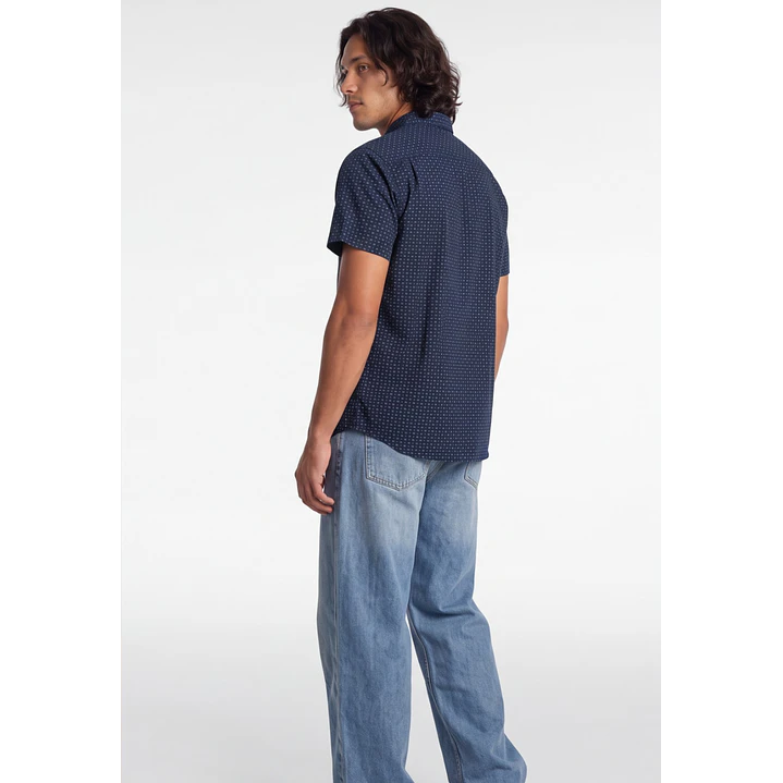 Camisa Hombre Azul 2
