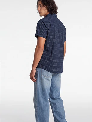 Camisa Hombre Azul