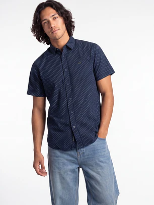 Camisa Hombre Azul