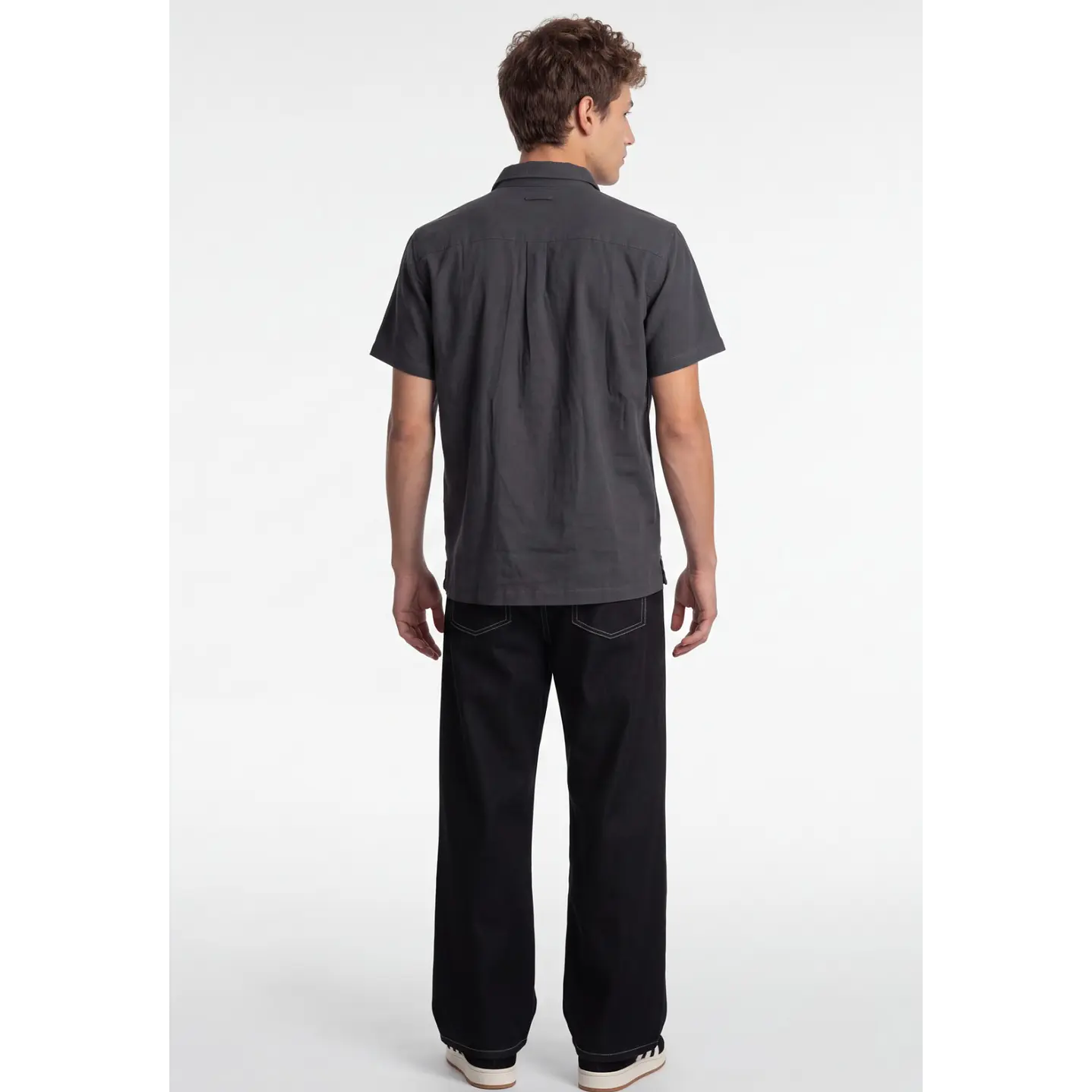 Camisa Hombre Gris 2
