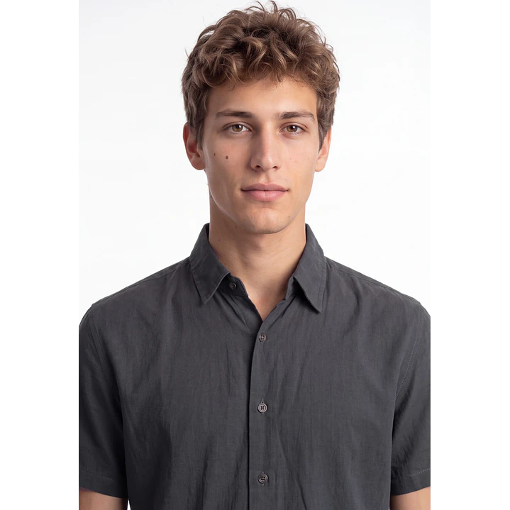 Camisa Hombre Gris 4