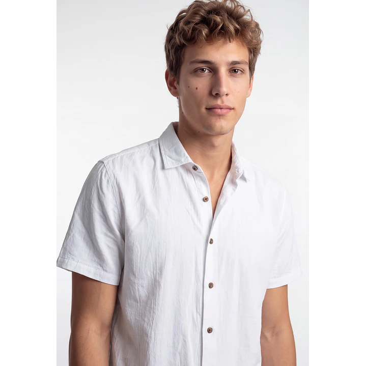 Camisa Hombre Blanco 4