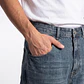 Jeans Parche Skater Hombre Azul - Miniatura 4