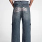 Jeans Parche Skater Hombre Azul - Miniatura 2
