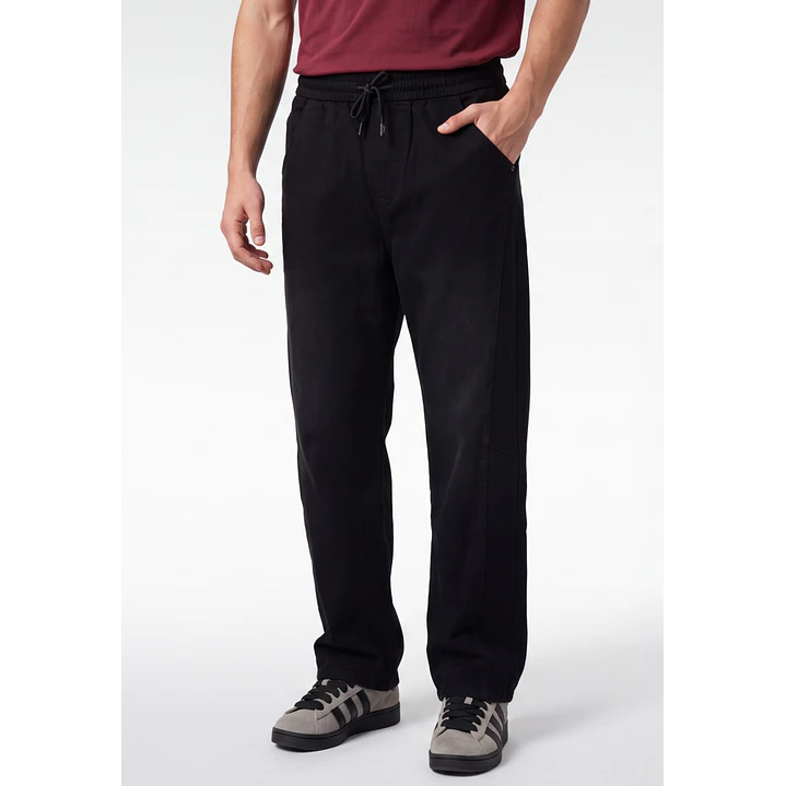 Jeans Jogger Baggy Hombre Negro 1