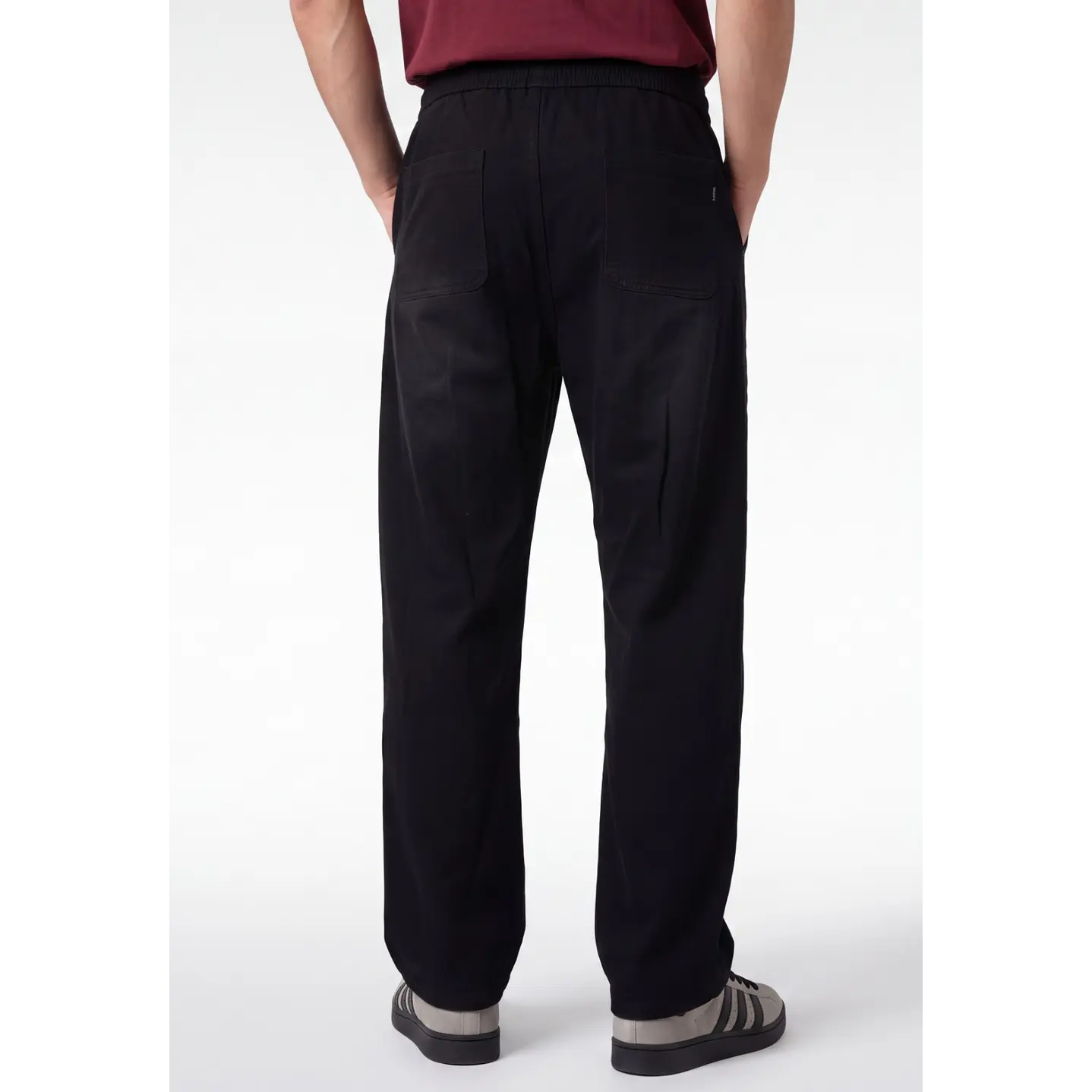 Jeans Jogger Baggy Hombre Negro 2