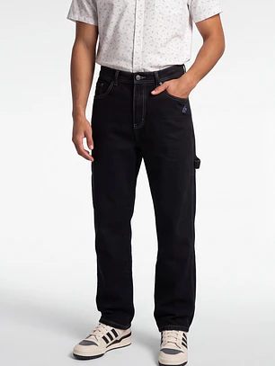 Jeans Carpintero Hombre Negro