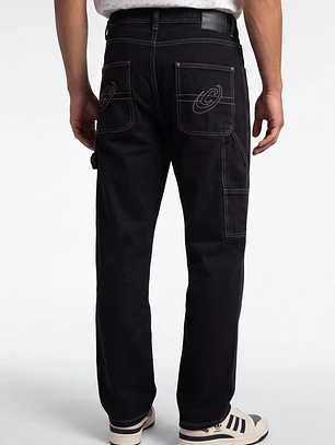 Jeans Carpintero Hombre Negro