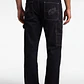 Jeans Carpintero Hombre Negro - Miniatura 2
