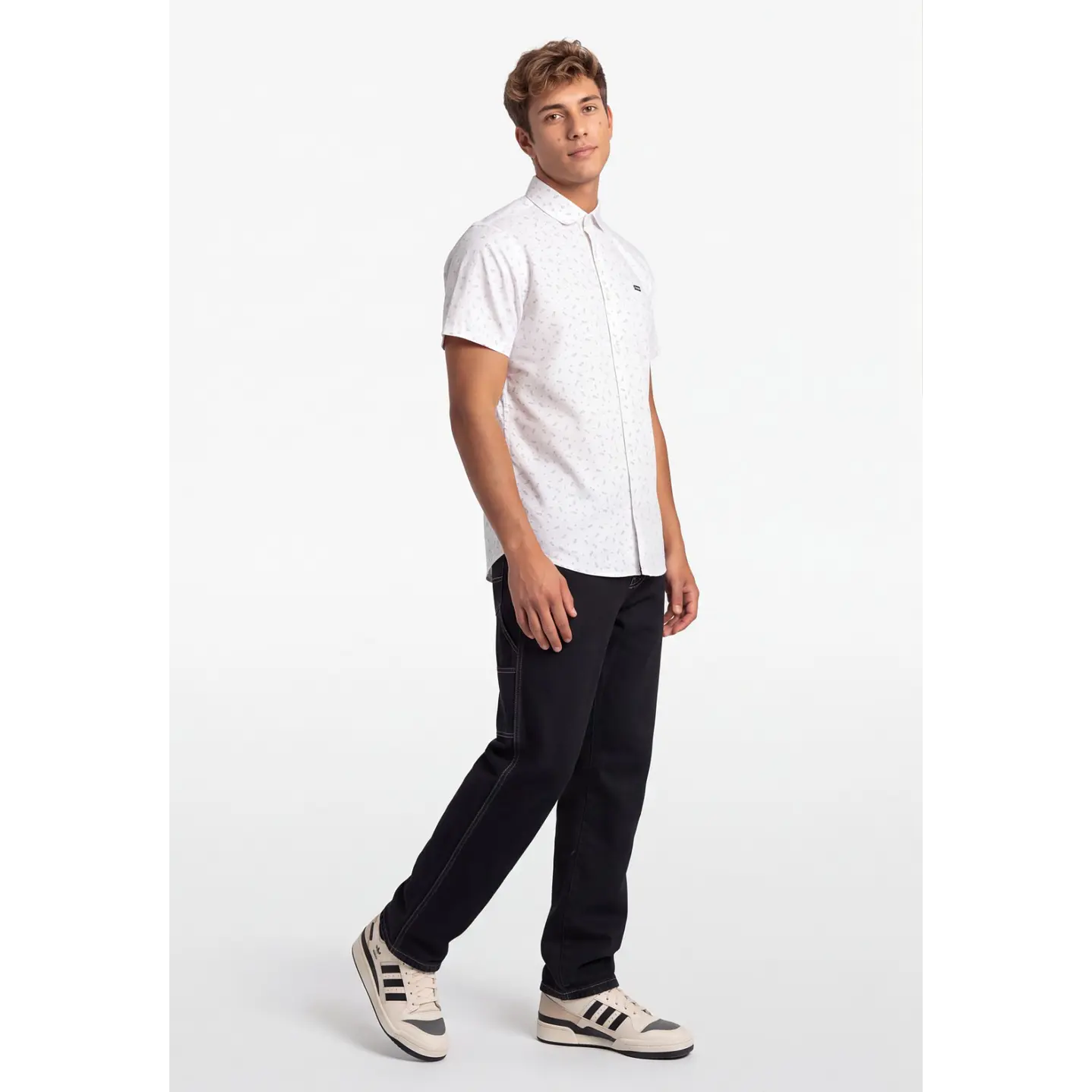 Jeans Carpintero Hombre Negro 4