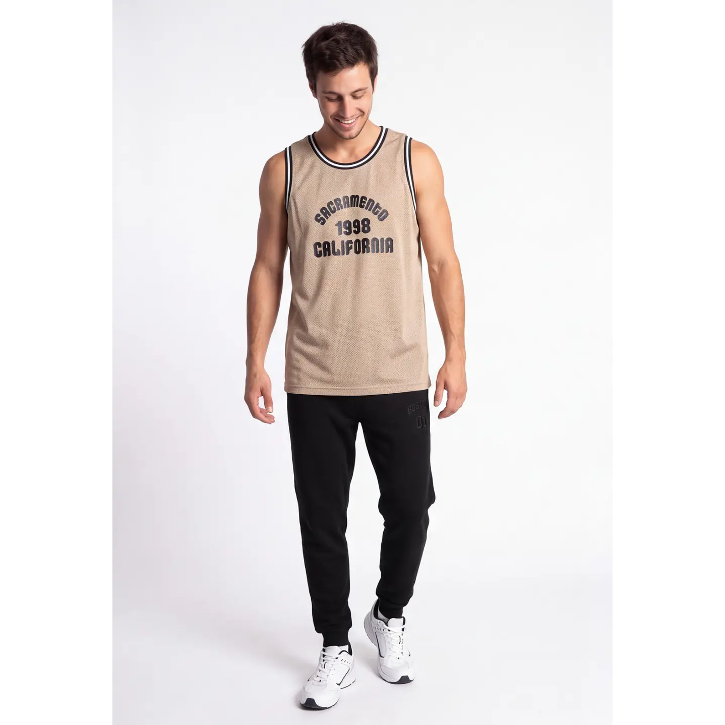 Buzo Boston Jogger Hombre Negro 3