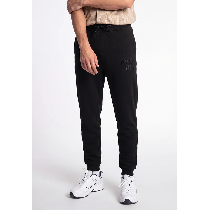 Buzo Boston Jogger Hombre Negro 1
