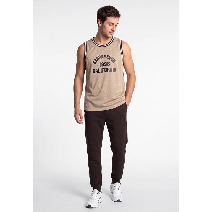 Buzo Jogger Hombre Café 3