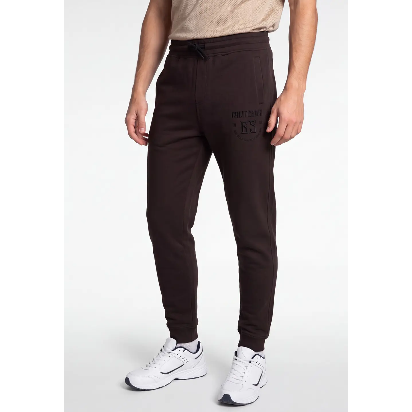 Buzo Jogger Hombre Café 1