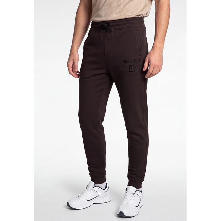 Buzo Jogger Hombre Café 1