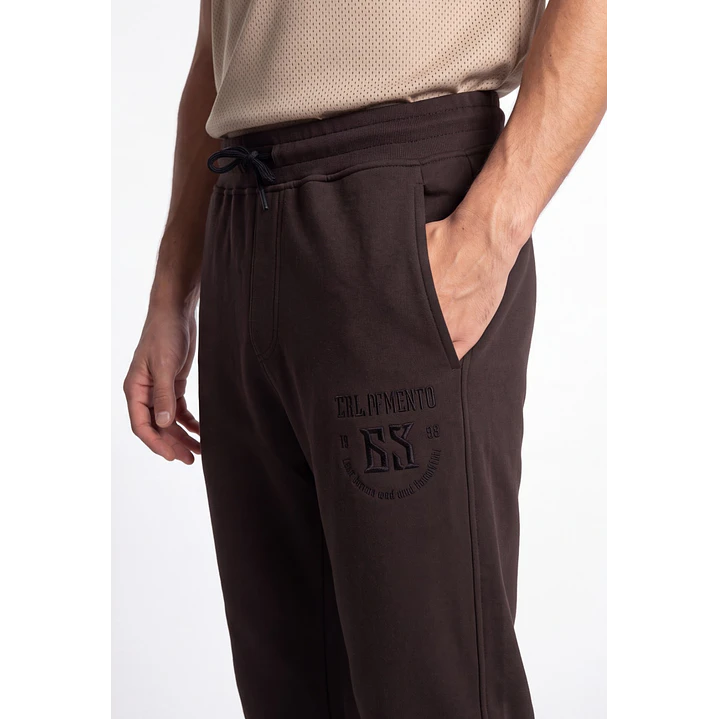 Buzo Jogger Hombre Café 4