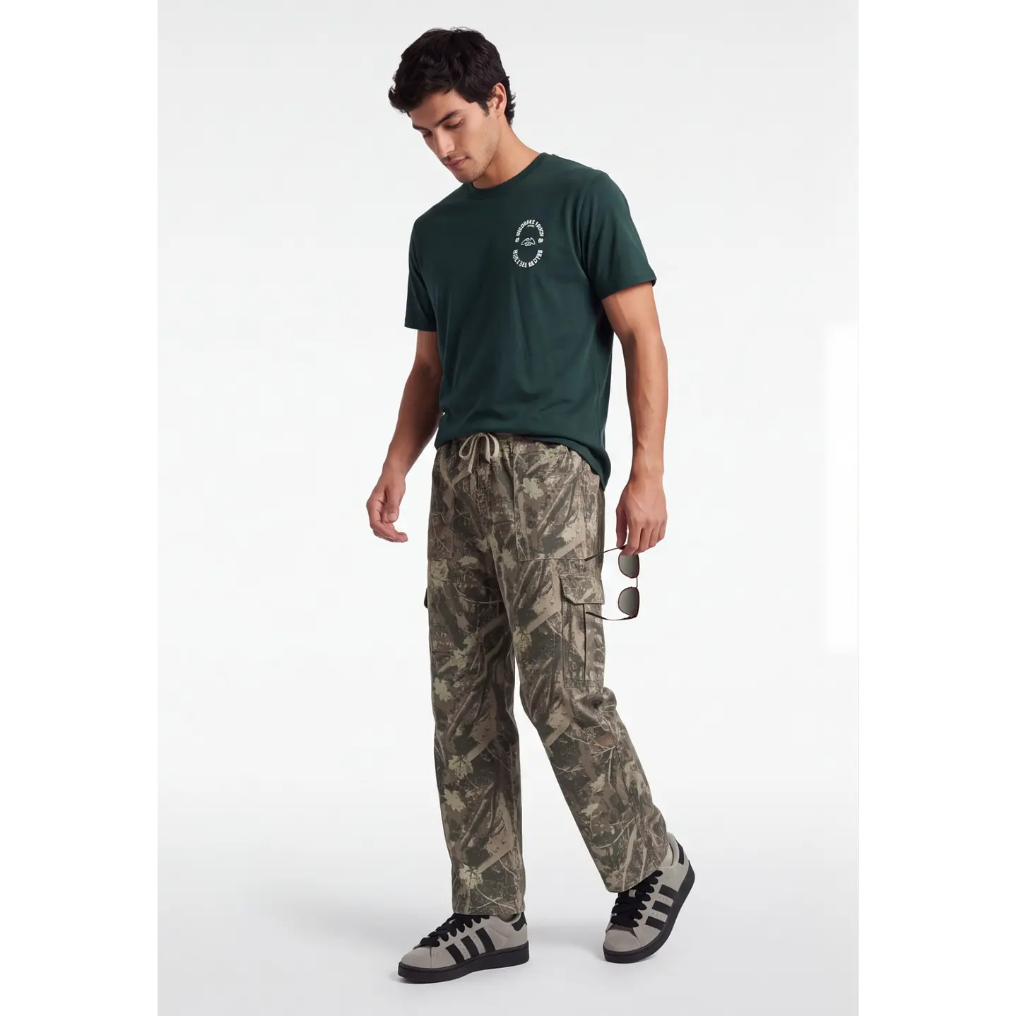 Pantalón Camuflado Hombre Beige 3