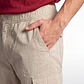 Pantalón Cargo Hombre Beige - Miniatura 4