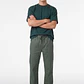 Pantalón Básico Jogger Hombre Verde - Miniatura 3