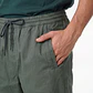 Pantalón Básico Jogger Hombre Verde - Miniatura 4