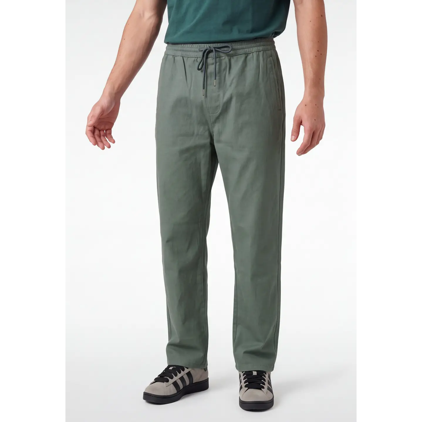 Pantalón Básico Jogger Hombre Verde 1