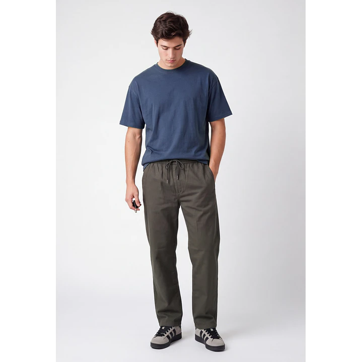 Pantalón Básico Jogger Hombre Kaki 3