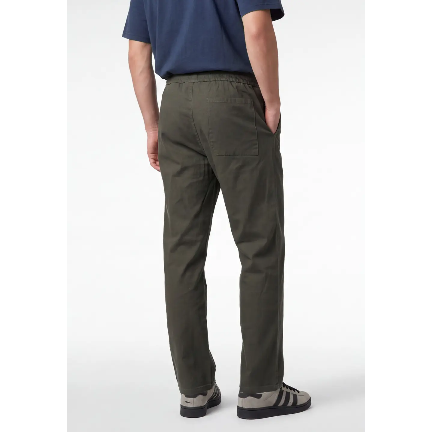 Pantalón Básico Jogger Hombre Kaki 2