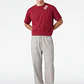 Pantalón Básico Jogger Hombre Beige - Miniatura 3