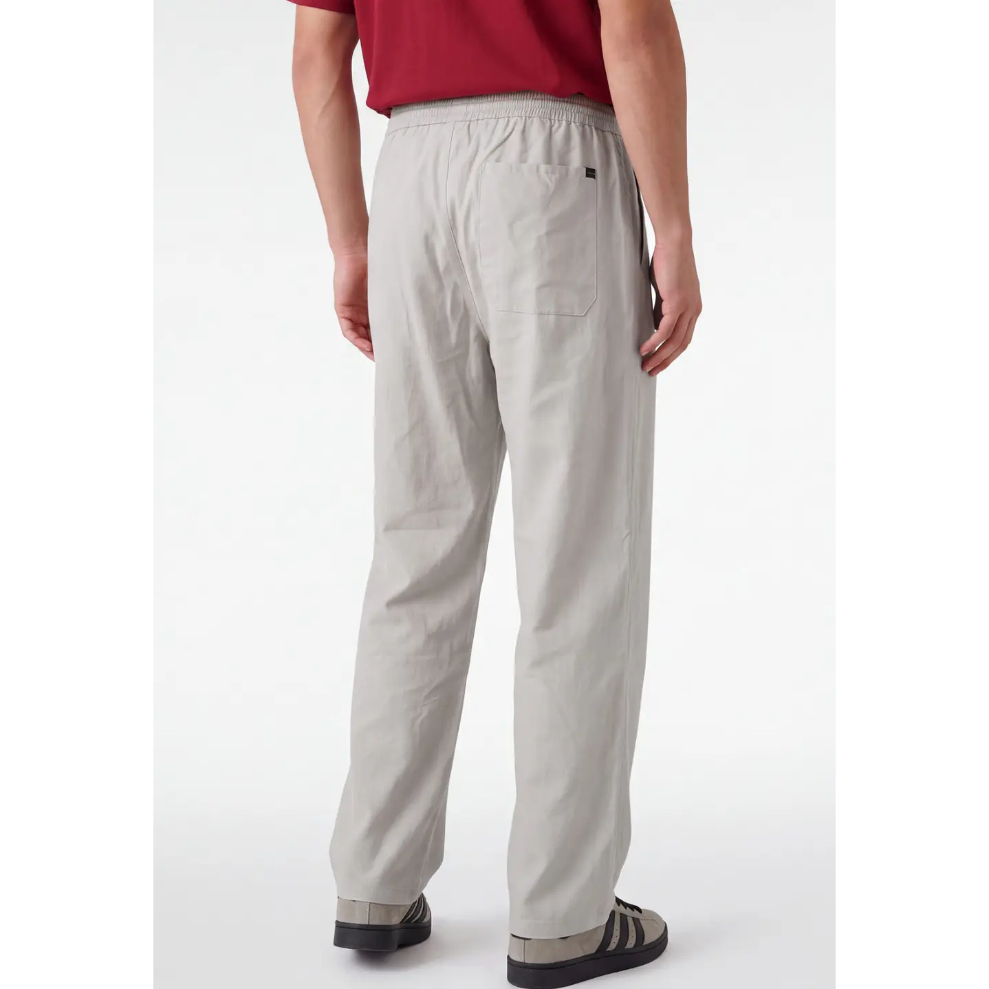 Pantalón Básico Jogger Hombre Beige 2