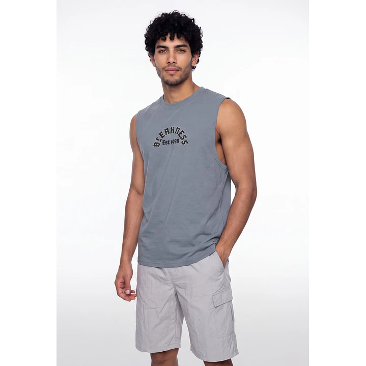 Sudadera bleakness Hombre Gris 3