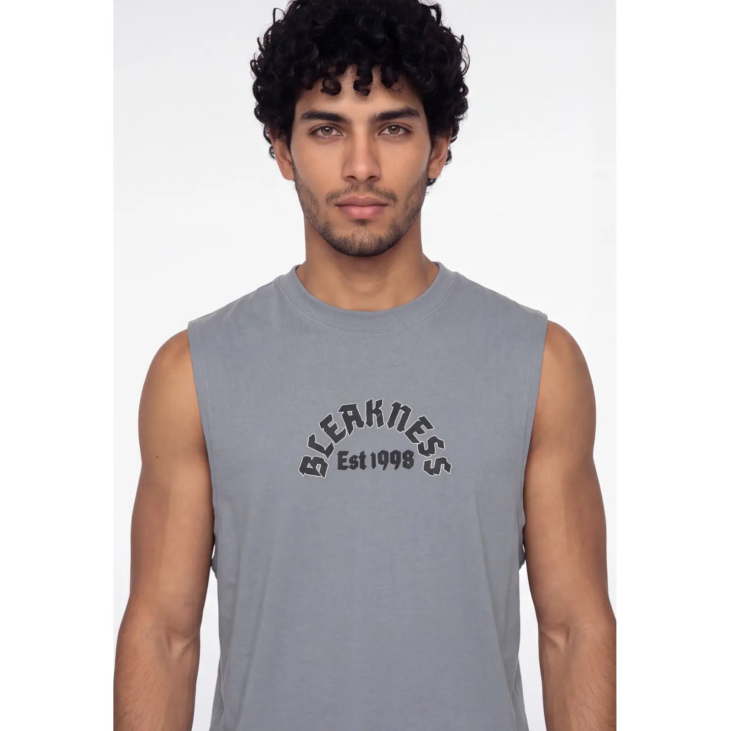 Sudadera bleakness Hombre Gris 4