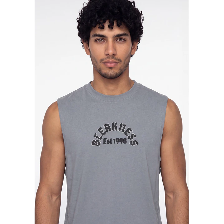Sudadera bleakness Hombre Gris 4