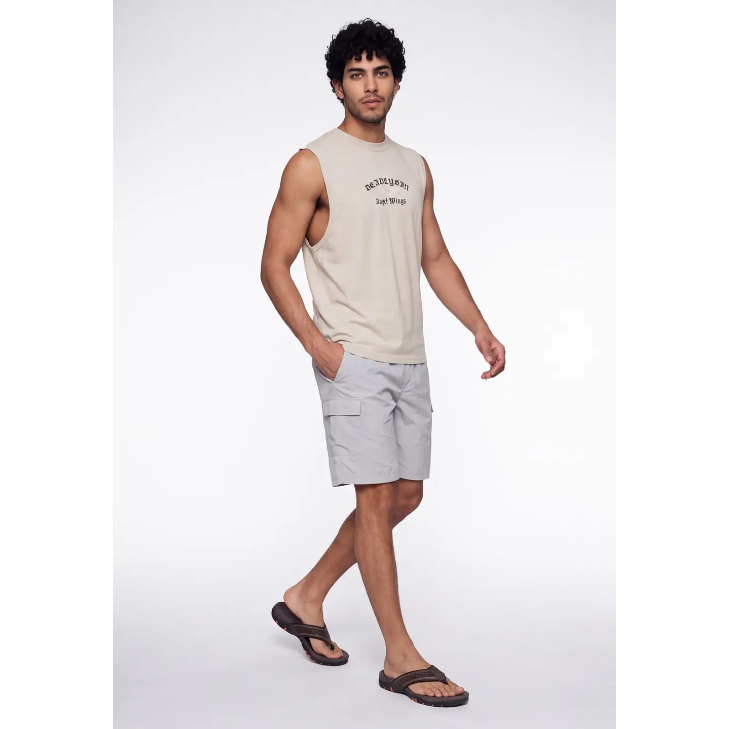 Sudadera Wings Hombre Beige 3