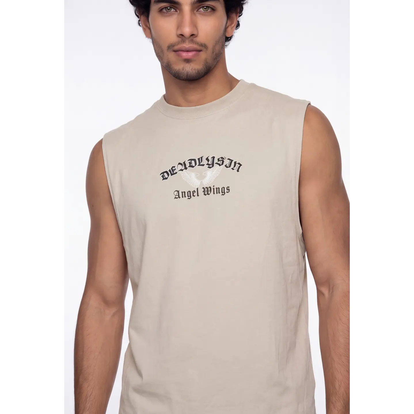 Sudadera Wings Hombre Beige 4