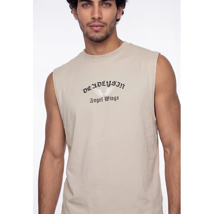 Sudadera Wings Hombre Beige 4