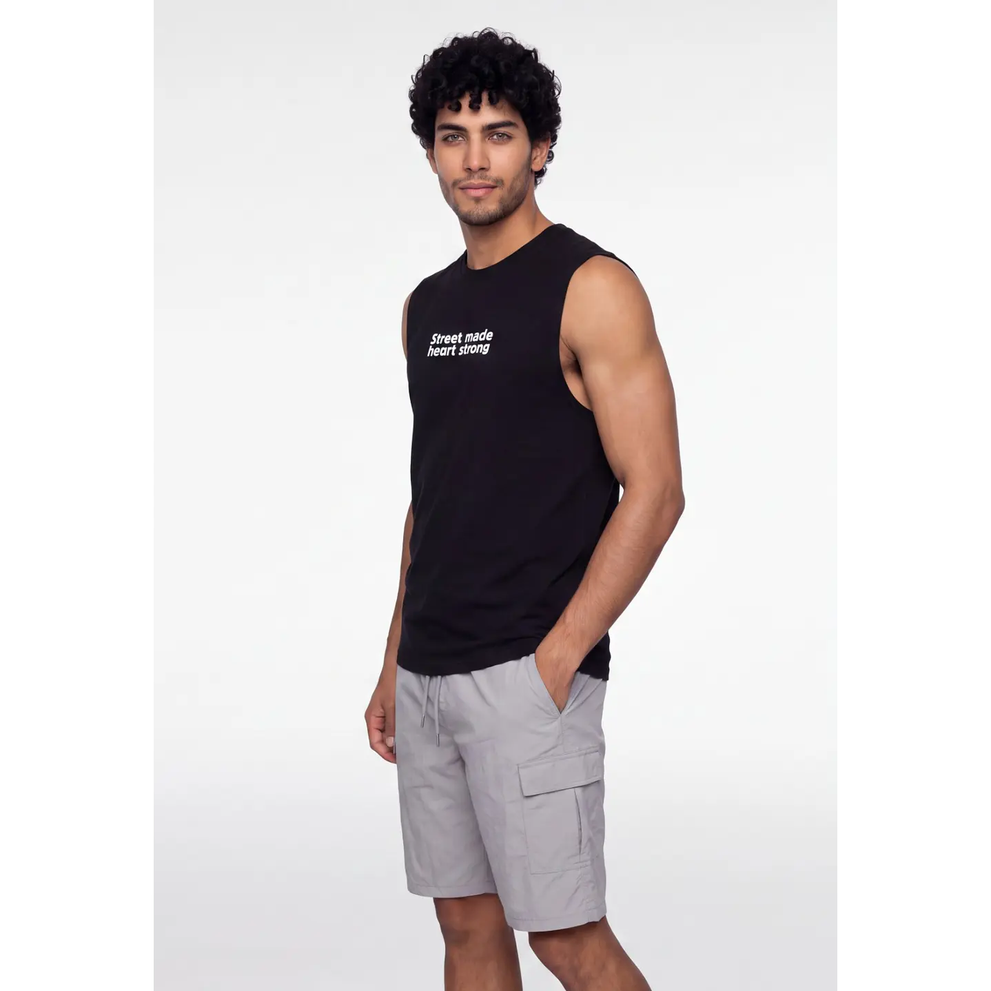 Sudadera Street Hombre Negro 1
