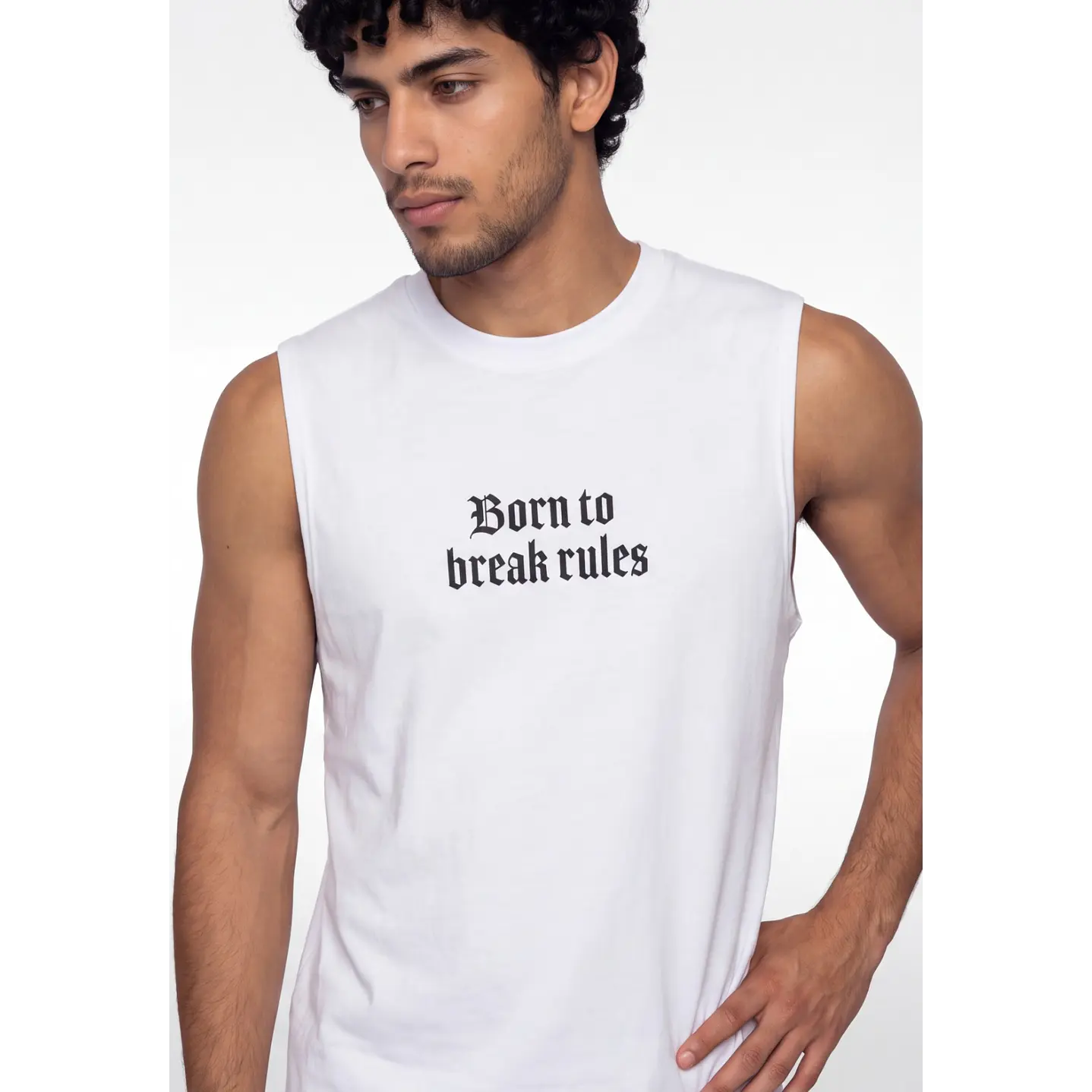 Sudadera Rules Hombre Blanco 4