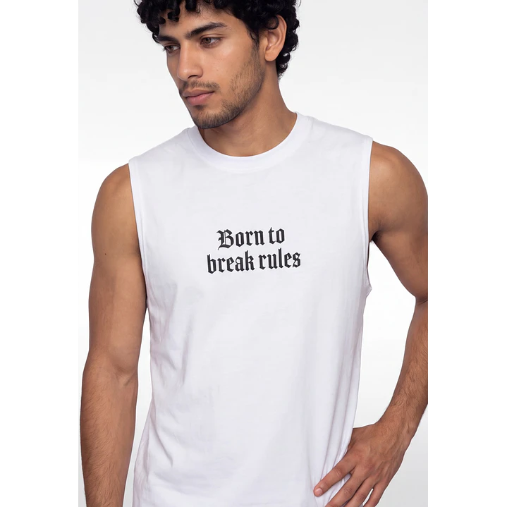 Sudadera Rules Hombre Blanco 4