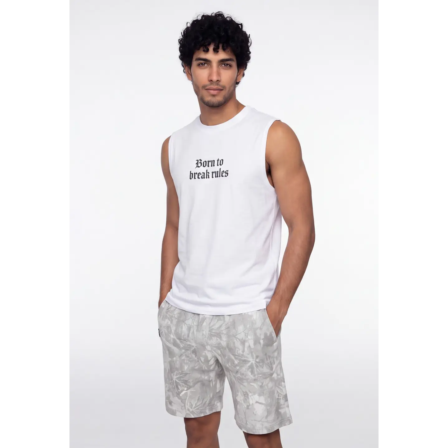Sudadera Rules Hombre Blanco 1