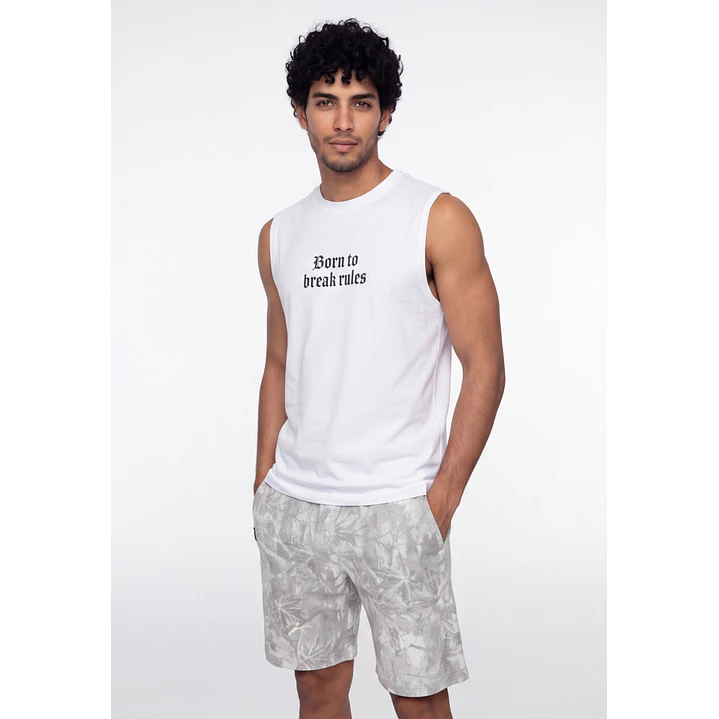 Sudadera Rules Hombre Blanco 1