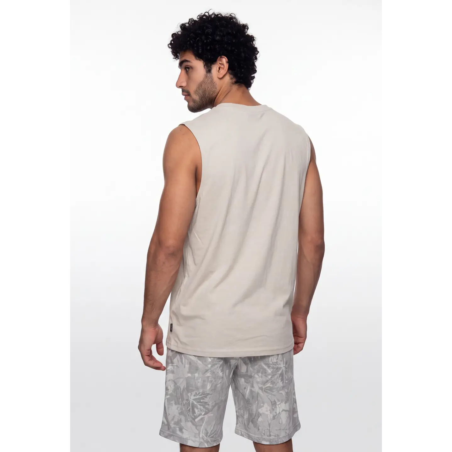 Sudadera fearless Hombre Beige 2