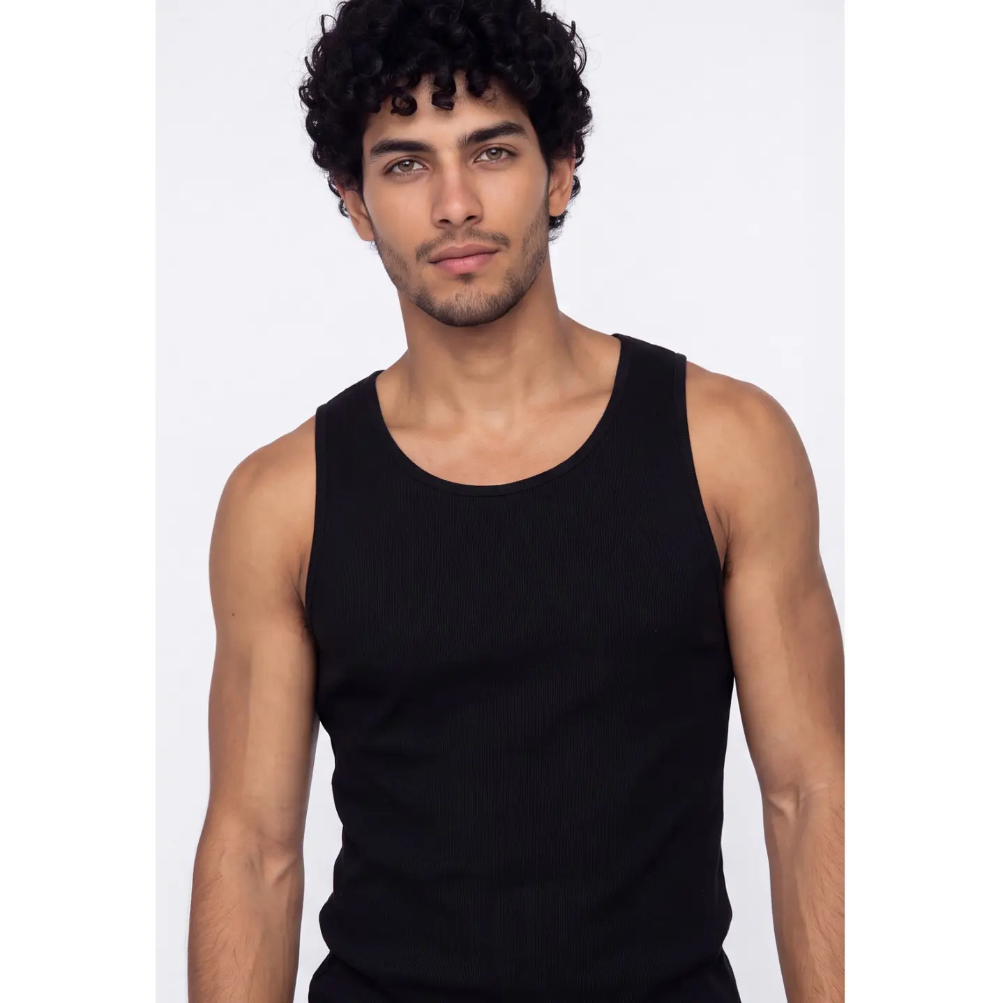 Sudadera Slim Hombre Negro 4