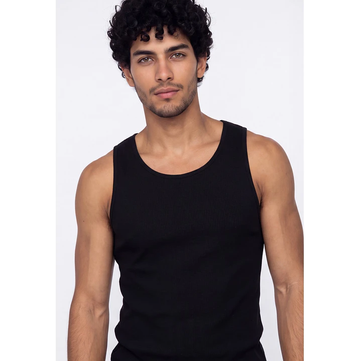 Sudadera Slim Hombre Negro 4